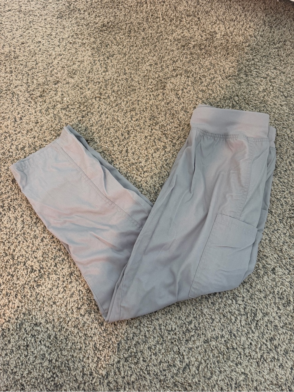 ButterSoft Scrub Pants- Light Gray MP